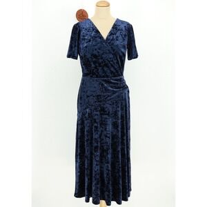 Lauren Ralph Lauren | Dresses | Ralph Lauren Navy Blue Lace Dress | Poshmark